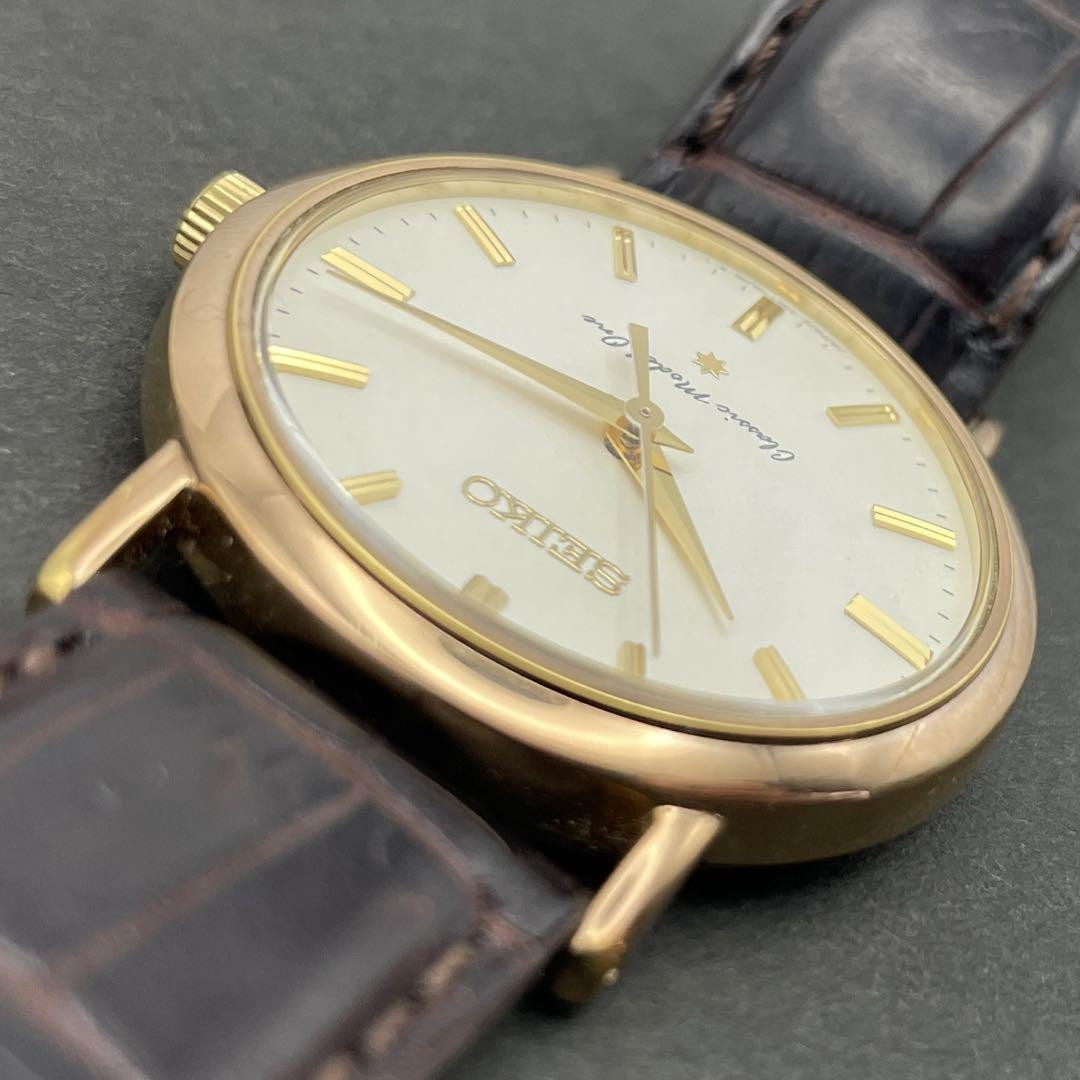 Seiko x Shizone Watch Analog Quartz Brown White Seiko x Shizone Watch Analog Quartz Brown White