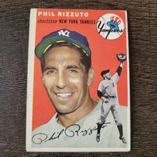 1954 Topps Phil Rizzuto #17  Ungraded Good Condition