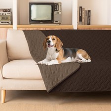 gogobunny Dog Blanket Dark Coffee/Light Coffee 82x120 Inch Pack of 1