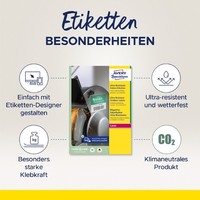 Avery Zweckform Ultra-Resist. Folien-Etiketten, 210 X 148 Mm