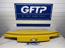 2010-2015 Chevrolet Camaro Ss Oem Trunk Deck Lid Low Wing Yellow Genuine