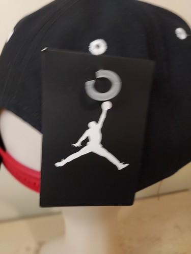 Nike Air Jordan 23 Jumpman Sombrero Snapback Negro/Rojo Nuevo con Etiquetas Holograma - Imagen 9 de 14