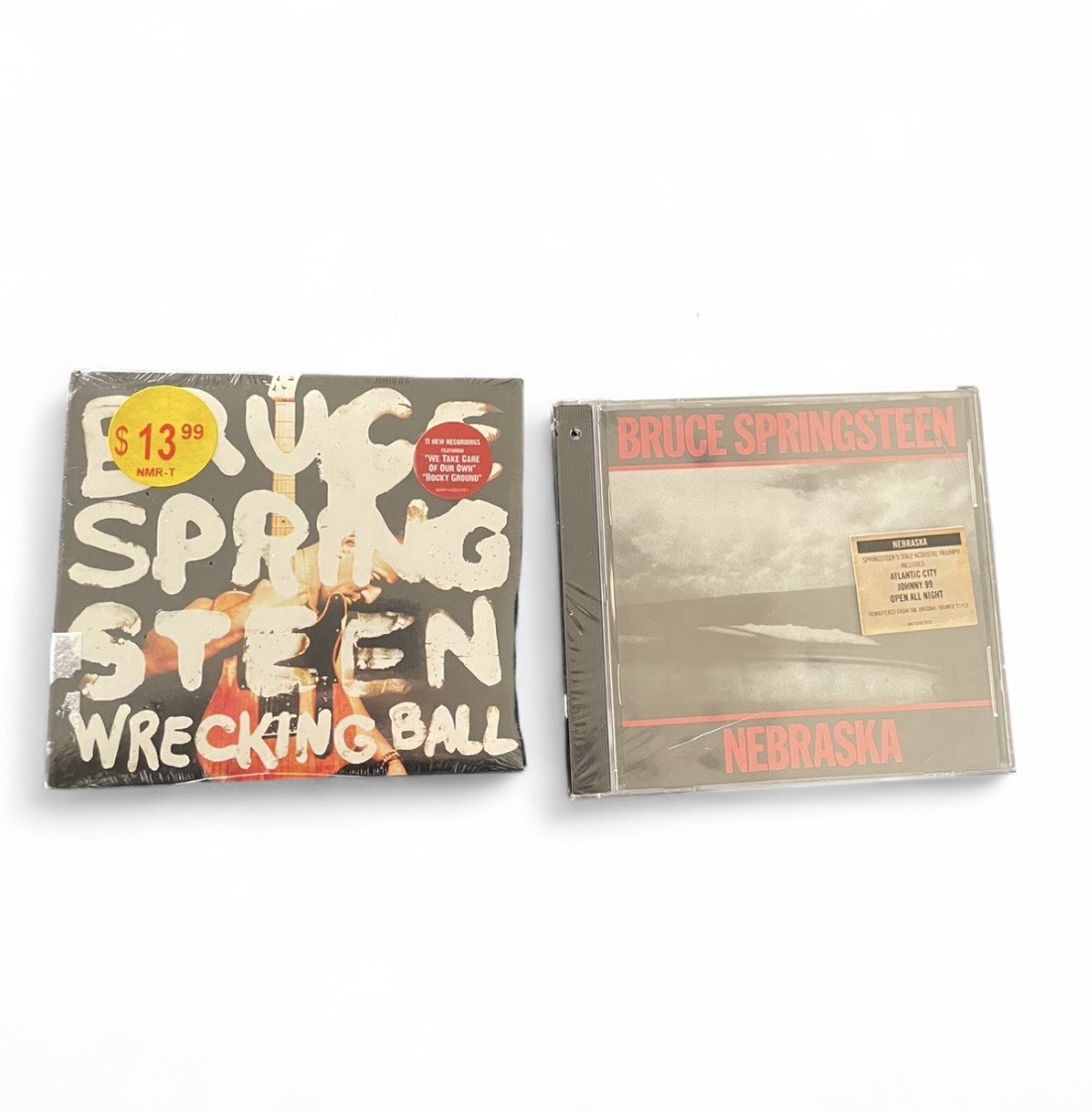 Bruce Springsteen CD Lot - Wrecking Ball and Nebraska, New and Sealed