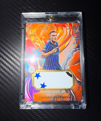 Topps Inception UCC 25/26 Lautaro Martínez Patch IP-LM 1/5
