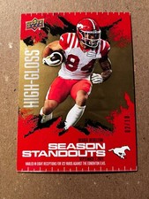 Reggie Begelton 2025 Upper Deck CFL High Gloss 02/10 card #84 Calgary Stampeders