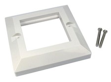 Single Gang Euro Mod Frame To Take Upto 2 Modules