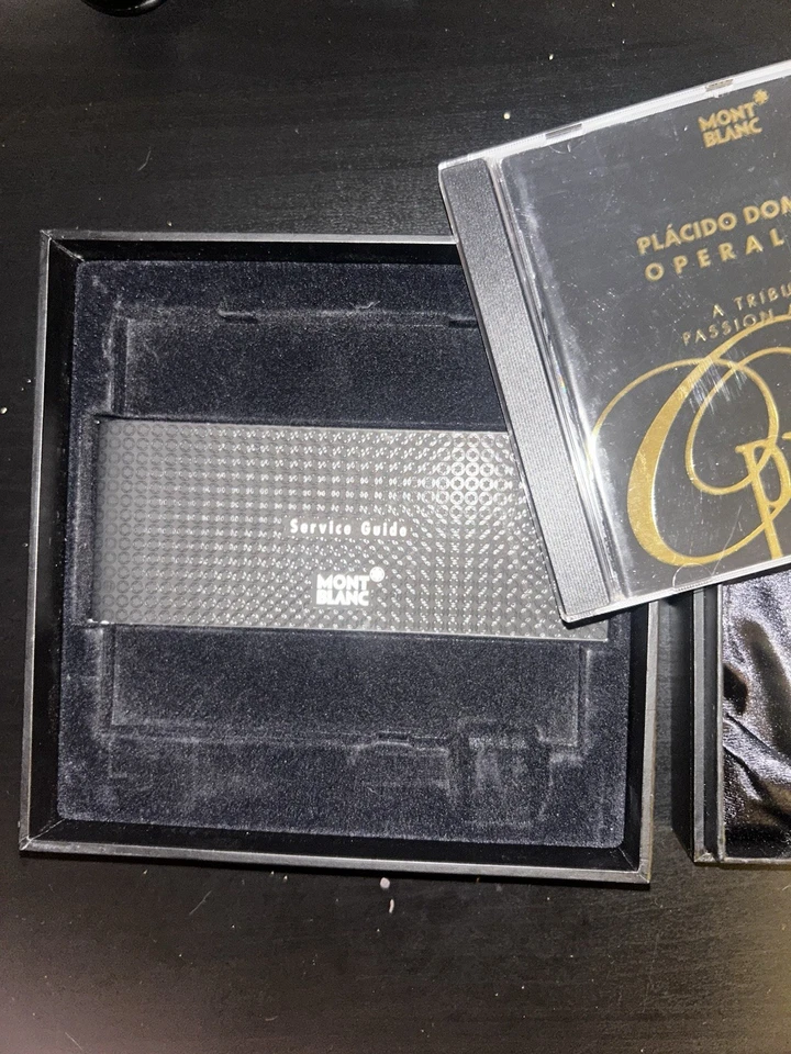 Bolígrafo Montblanc Meisterstück 75 aniversario edición especial en caja con CD Foto 4 de 4