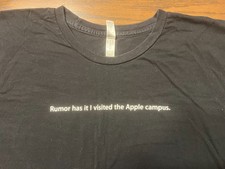 Rumor Has It Apple Campus Cupertino Exclusive T-shirt  Adult XXL 2XL