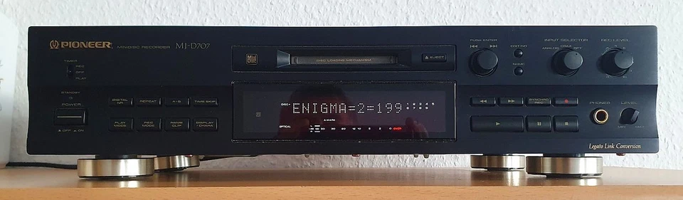 Pioneer MJ-D 707 High End MiniDisc Recorder Player
