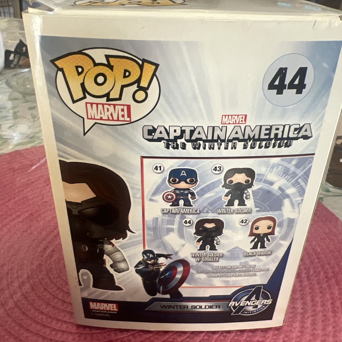 Funko Pop! Winter Soldier 43 ウィンターソルジャー Funko Pop! Vinyl: Marvel - Winter Soldier #43 for sale online | eBay