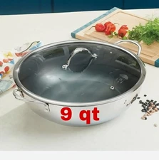 Princess House PRINCESS HERITAGE SIGNATURE 9-Qt. Nonstick Round  Casserole 10622