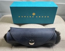 New Edward Green Shoe Polishing Mitt Moonlight Blue