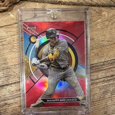 Topps 2023 Finest Manny Machado #84 San Diego Padres Baseball Card