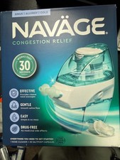 Navage Congestion Relief Saline Nasal Irrigation Nasal Care w/SaltPods
