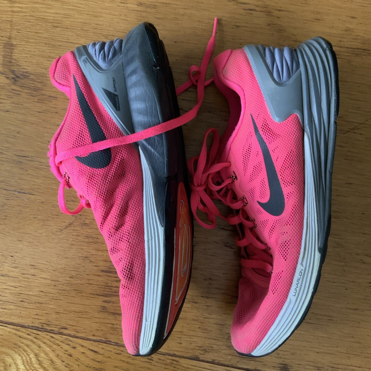 Nike LunarGlide 6 Pink Size Uk 5 Eu 38.5 Us 7.5 | eBay UK