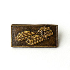 Lester B Pearson Building Pin Ottawa Canada Government Vintage Pin