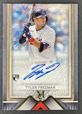 2023 Topps Museum Collection - Tyler Freeman Archival Autographs Gold /25 (RC)
