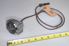 Nos Temperature Gauge W/ Probe With Old Ford Parts Tag Tractor ? Case Farmall ??
