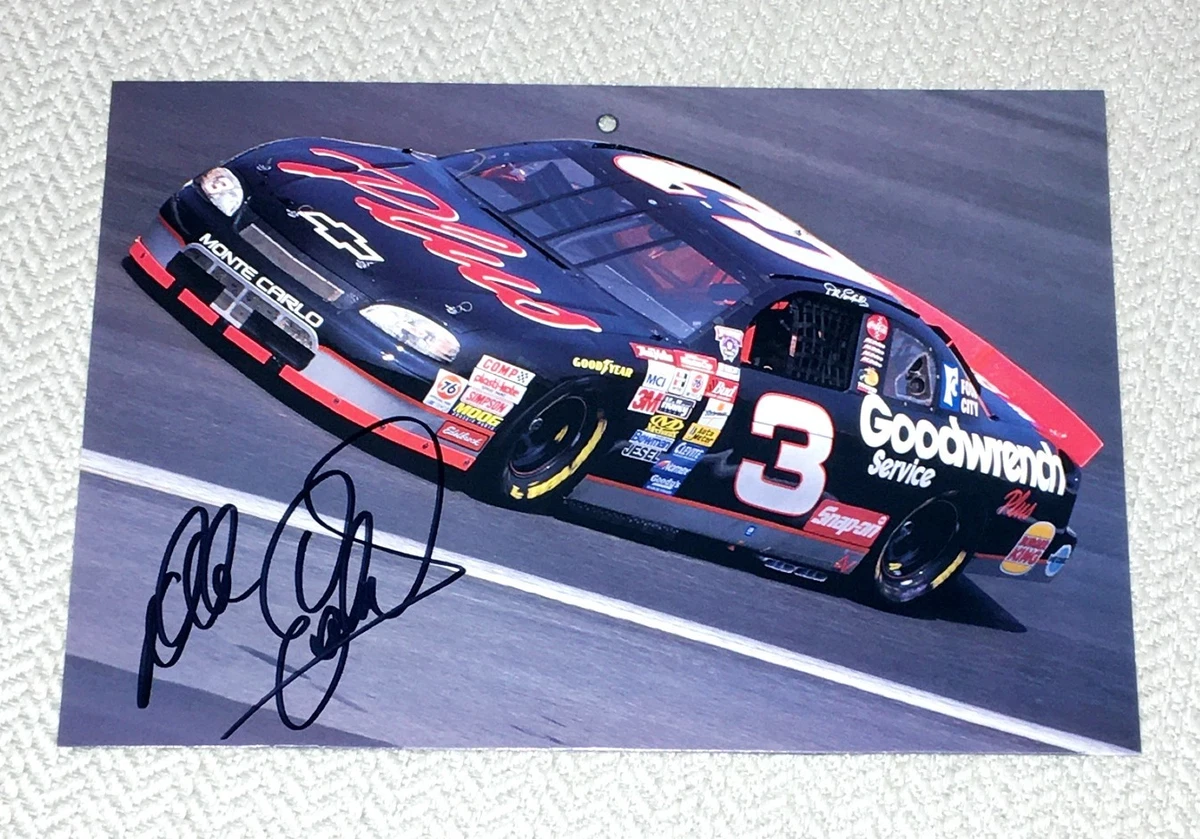 Dale Earnhardt NASCAR Original Autographed Photos for sale | eBay
