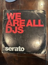 Serato We Are All DJs 10" Control Vinyl Records (noir, paire)