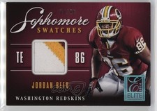 2014 Panini Elite Sophomore Swatches Prime /49 Jordan Reed #18 b8h