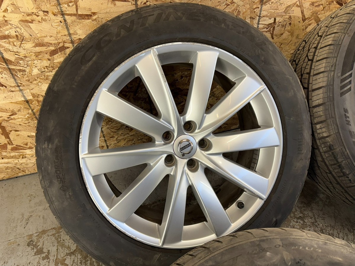 VOLVO XC90 2016-2024 WHEEL RIM TIRE CONTINENTAL 235/55 R19 SET OEM 
