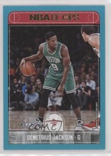 2017-18 Panini NBA Hoops Teal 101/125 Demetrius Jackson #40 1f7d
