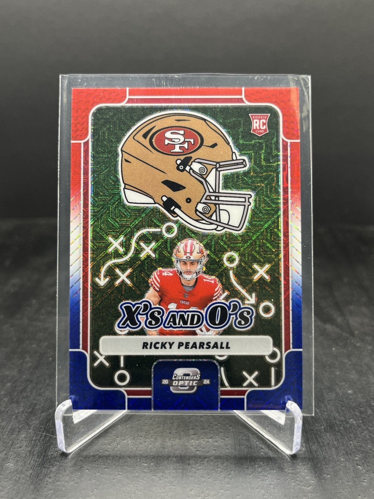 Ricky Pearsall Panini Contenders Optic X's and O's #XORPL Red White Blue