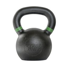 10LB Kettlebell Cast Iron Powder Coated Flat Base Gym Training Workouts 4.54kg
