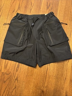 Nike Tech Super Lightweight Cargo Shorts Black HJ2946-010 Men s Size SMALL Loose