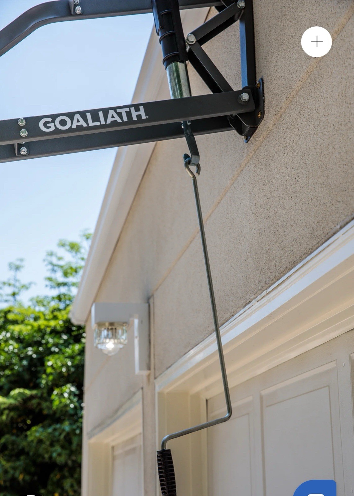Goliath GoTek 54" Wall Mount Basketball Hoop Adjustable ModelB8303W