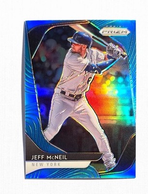 Jeff McNeil ~ 2020 Panini Prizm ~ Light Blue Prizm #158