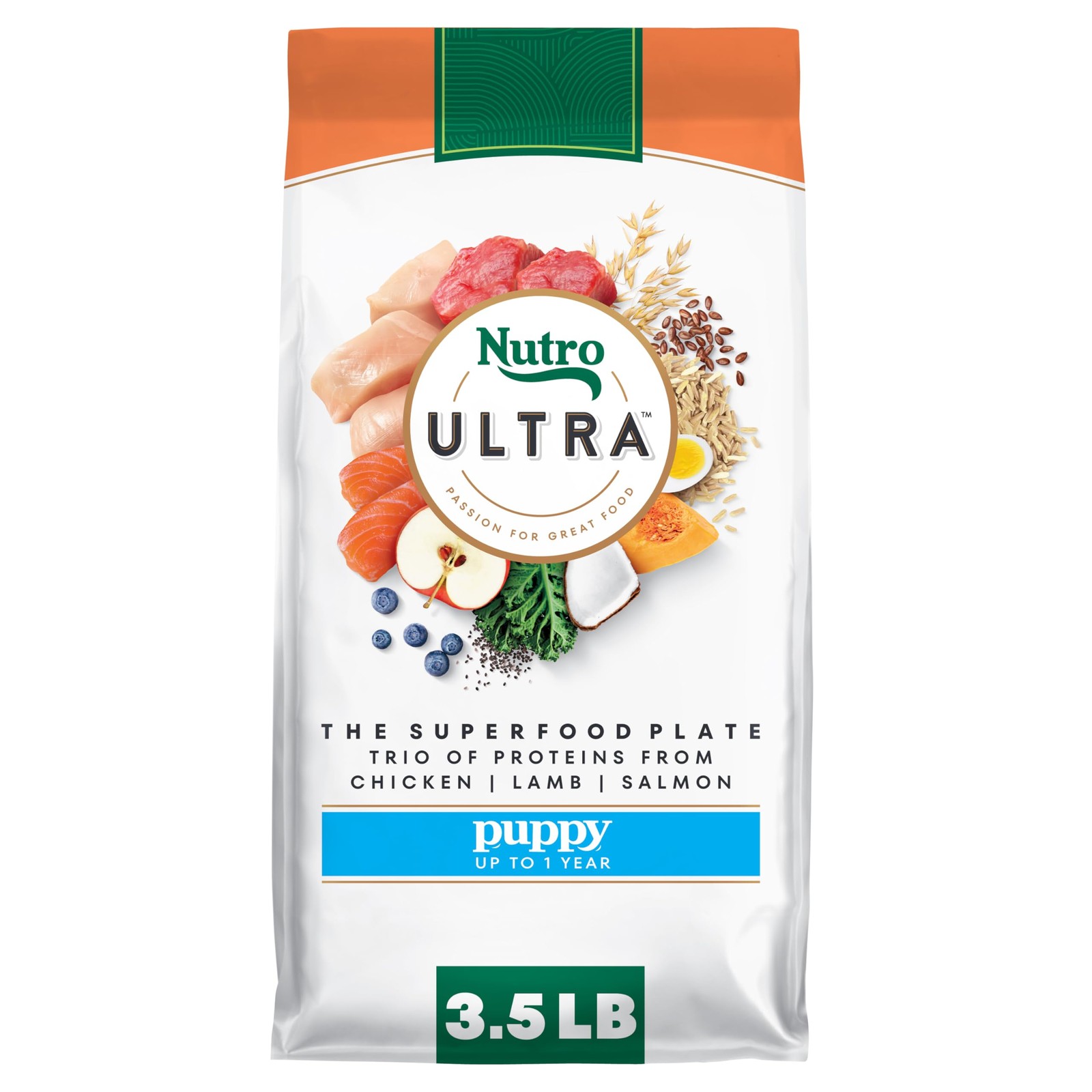 Ultra High Protein Dry Puppy Food, Trio of Proteins from Chi