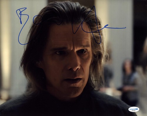 Ethan Hawke "Moon Knight" AUTOGRAPH Signed 'Arthur Harrow' 11x14 Photo ACOA
