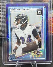 2025 Panini Optic - Purple Shock Malaki Starks #256 (RC), Fast Shipping!