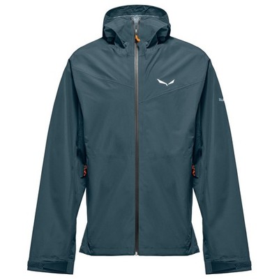 Salewa - Puez 2.5L Powertex Jacket pond blue XL Regenjacke Hardshell Berg