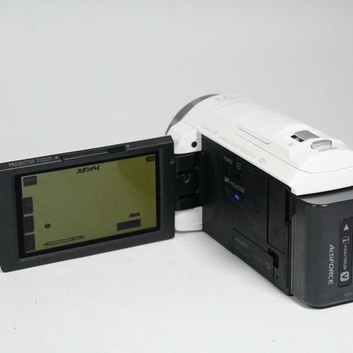 SONY HDR-PJ540 W Handycam White Video Camera Tested Used - Picture 14 of 24