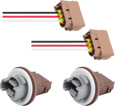 2 Set Turn Signal Socket with Pigtail Connector,Oem YF1Z13411CA/2U5Z13411SA Car