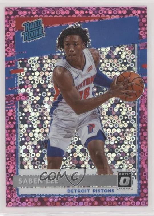 2020 Donruss Optic Rated Rookie Fast Break Pink Prizm 14/20 Saben Lee #191 0ps7