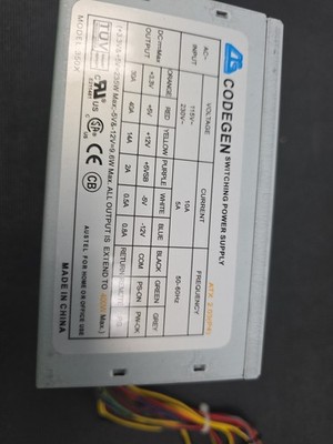 CODEGEN 250XA1 POWER SUPPLY ATX 400 WATT