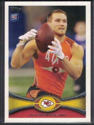 2012 Topps Devon Wylie #245 (RC) Chiefs