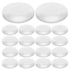  50pcs Double Convex Lens, 25mm Acrylic LED Optical Convex Condenser Lens for