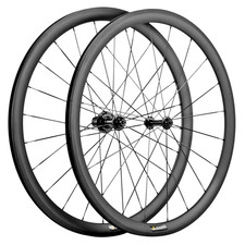 700C 38mm Road Bike Wheelset 23mm Clincher Rim Brake Carbon Wheels UCI Approved