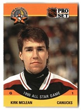 1990-91 Pro Set #355 Kirk McLean