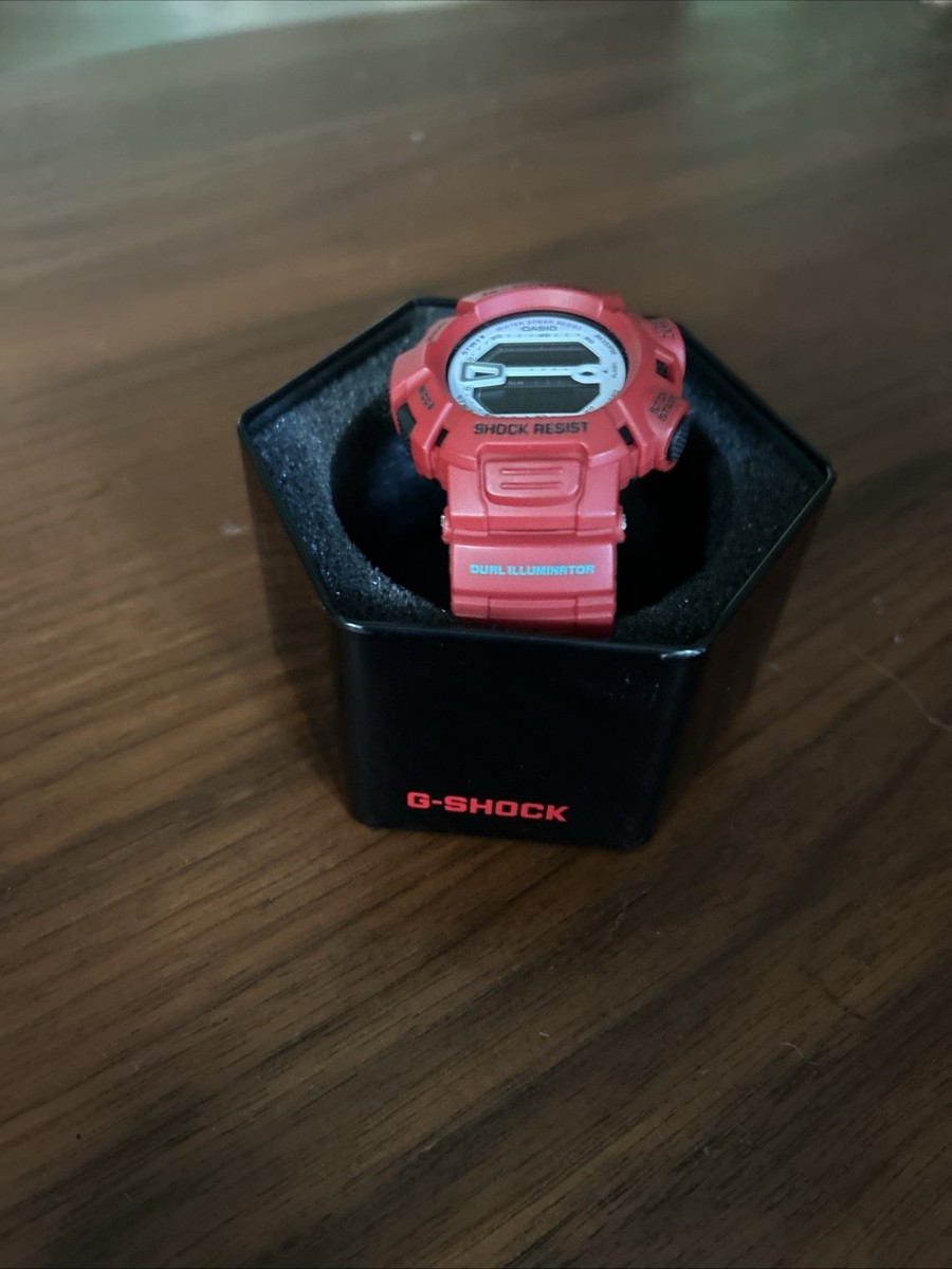 RARE NOS Casio G-shock Mudman Watch G9000MX Red for sale