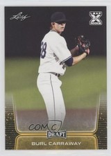 2020 Leaf Draft Gold Burl Carraway #48 02fz