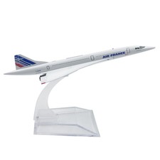 1/400 Air France Concorde Plane Model Finished Alloy Model High Restoration