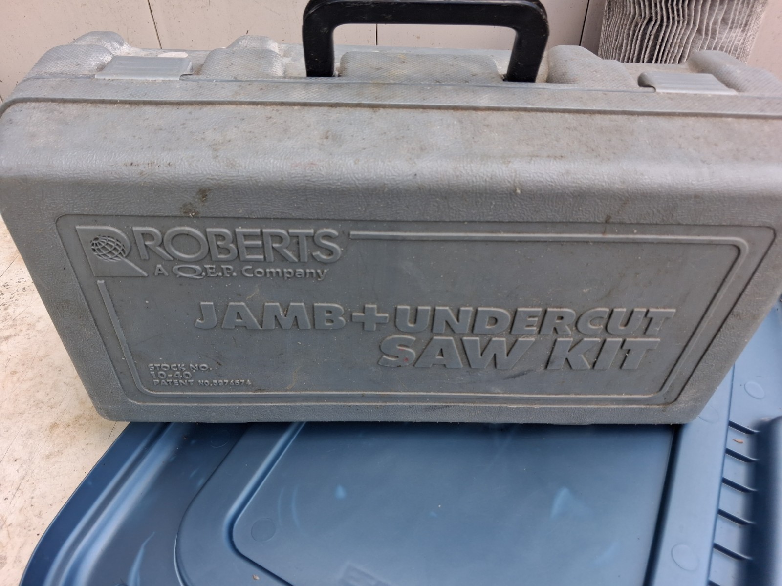 Roberts Super Six 6" Power Door Jamb Undercut Saw (Model 10-46) with Case