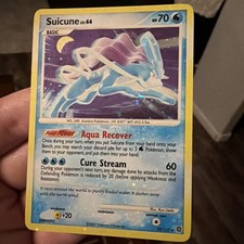 Pokémon Suicune 19/132 Secret Wonders Massive Holo Bleed Error 2007 🔥 Swirl on eBay