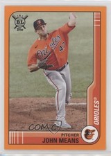 2021 Topps Big League Veterans & Rookies Orange John Means #117 0x2a